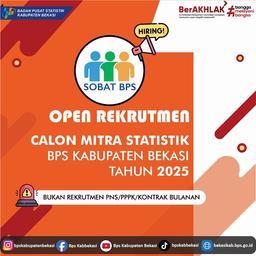 Rekrutmen Calon Mitra BPS Kabupaten Bekasi 2025