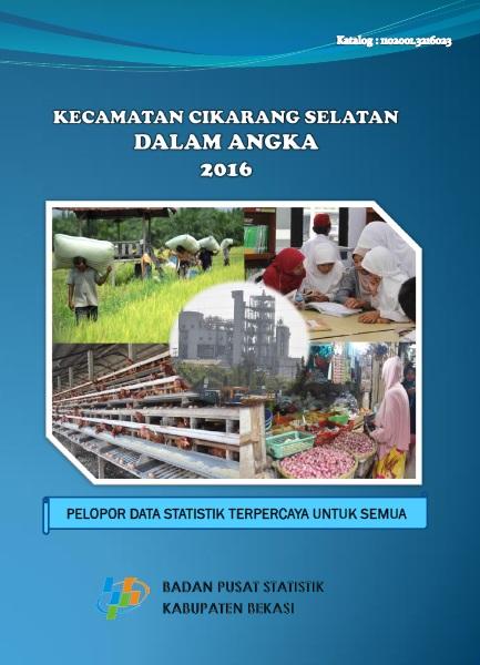 Kecamatan Cikarang Selatan Dalam Angka 2016