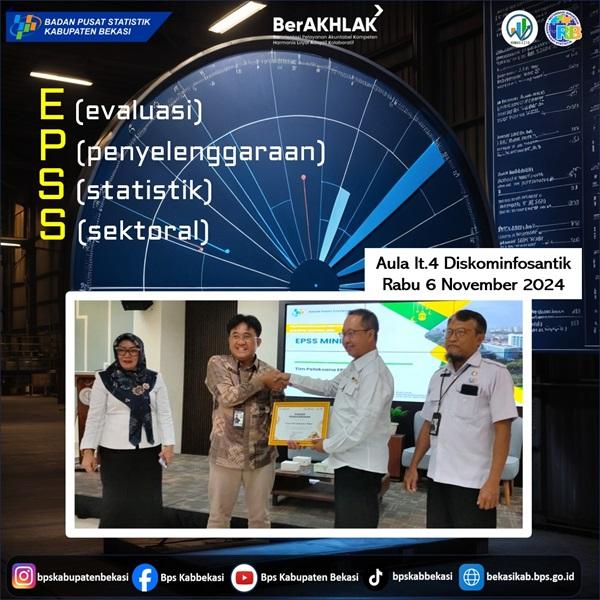 Pendampingan Pembangunan Statistik Sektoral se-Kabupaten Bekasi  (EPSS MINI)