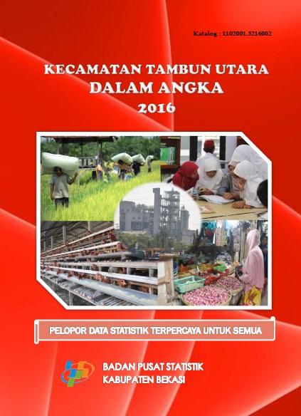 Kecamatan Tambun Utara Dalam Angka 2016