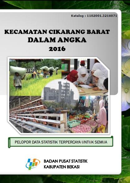 Kecamatan Cikarang Barat Dalam Angka 2016